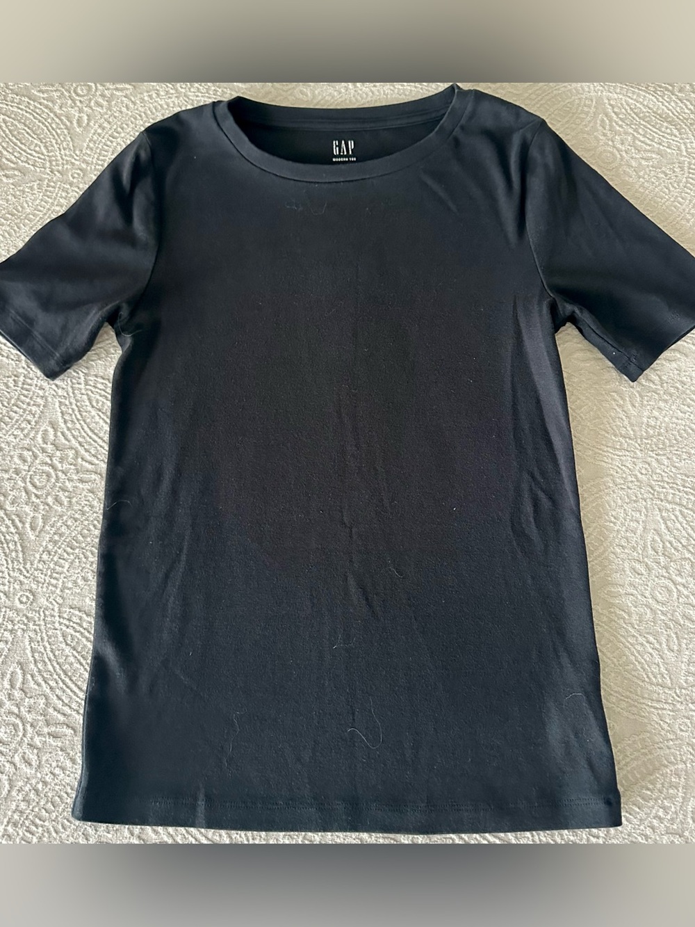 Ladies GAP Modern Tee Black Shirt Tank Pullover Medium